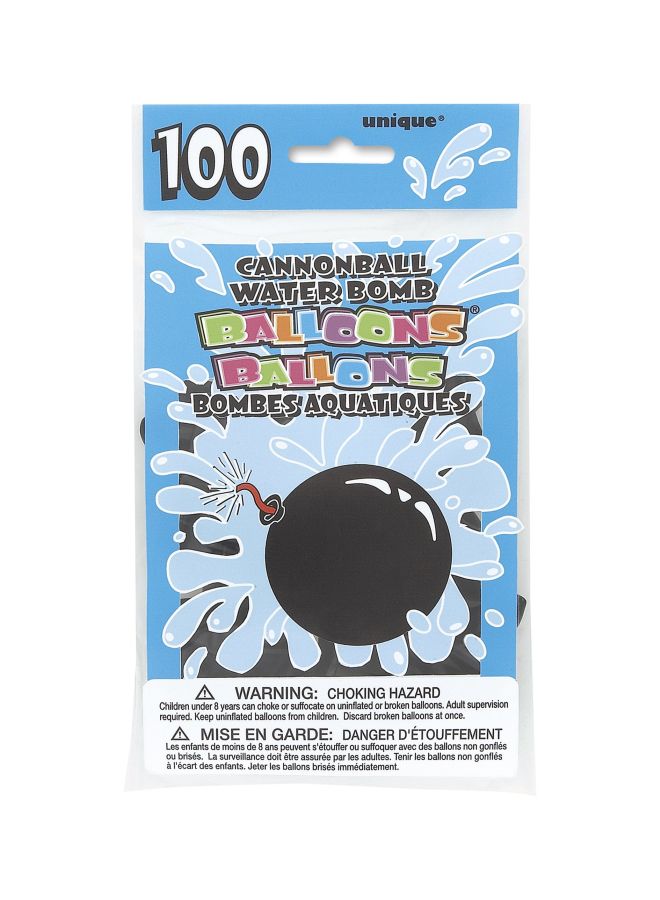 يونيك مجموعة بالونات كانونبول المائية من 100 قطعة طراز 5227 - Image 2