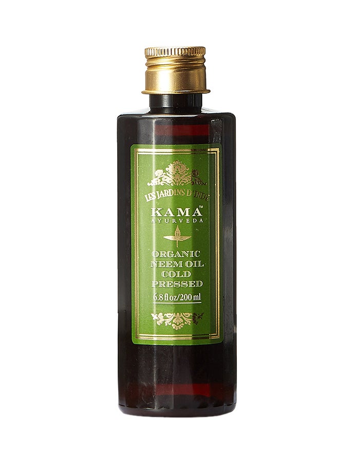 Kama Ayurveda Organic Cold Pressed Neem Oil 200ml