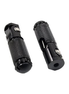 Generic 2-Piece Universal Motorcycle Folding Footrest  - Image 1