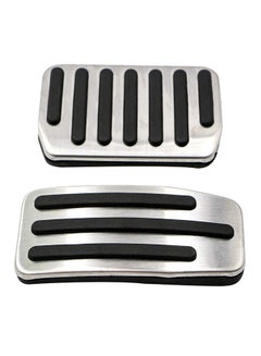 Generic 2-Piece Anti-Slip Brake Pedal Cover For Tesla Model 3  - Image 1