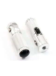 Generic 2-Piece Universal Motorcycle Folding Footrest  - Image 2