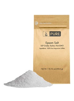 Pure Organic Ingredients Epsom Salt White 