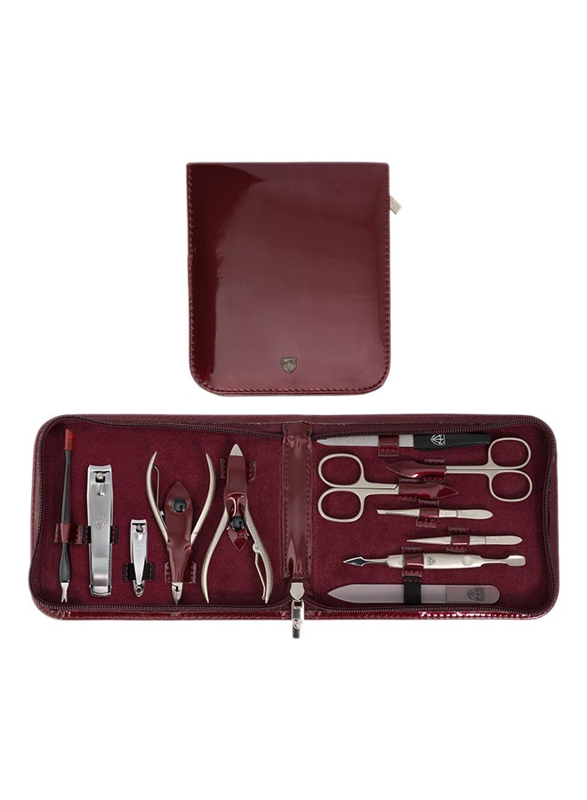 3 Swords Germany 12-Piece Manicure Pedicure Grooming Set With Case Multicolour - Image 1