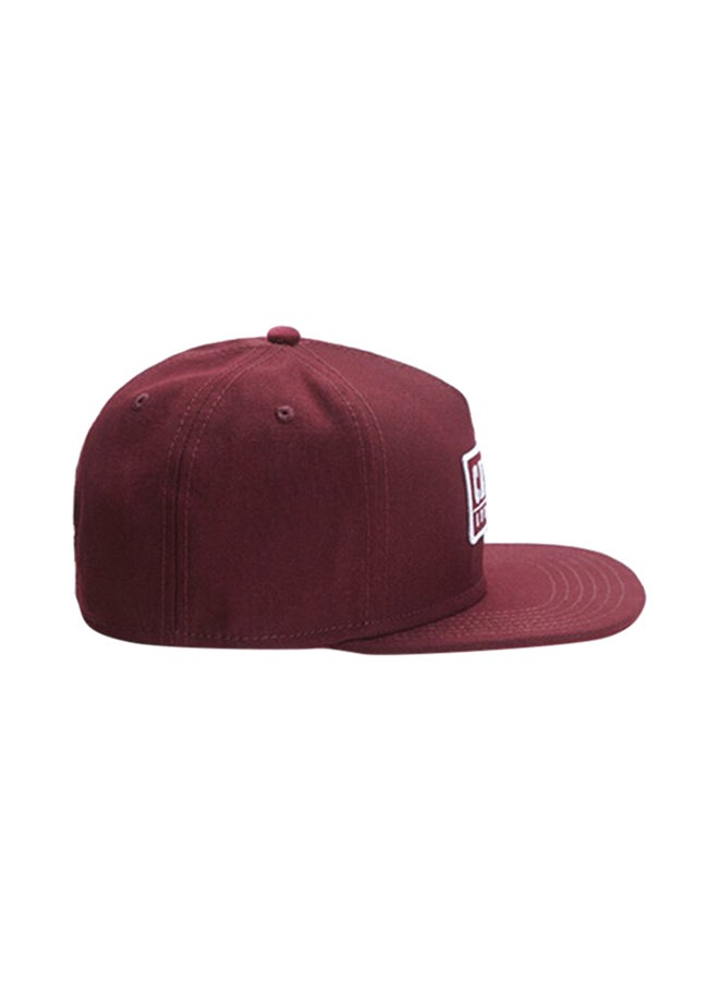 Beauenty Outdoor Cotton Blends Baseball Cap Maroon/White  - Image 3