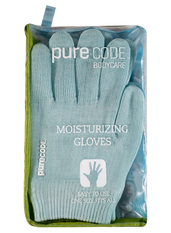 purecode Moisturizing Gel Gloves Aqua - Image 3