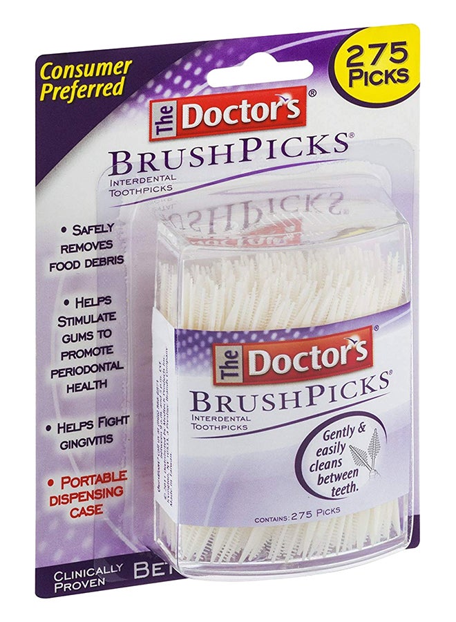 The Doctor's 275-Piece Interdental Brush Picks  - Image 1