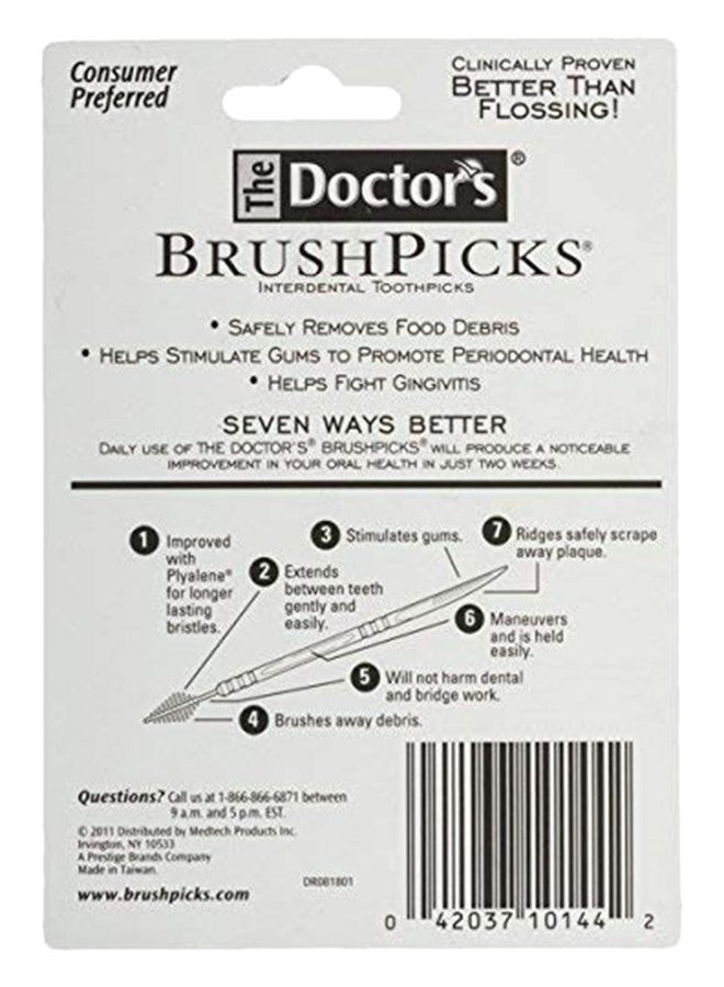 The Doctor's 275-Piece Interdental Brush Picks  - Image 2