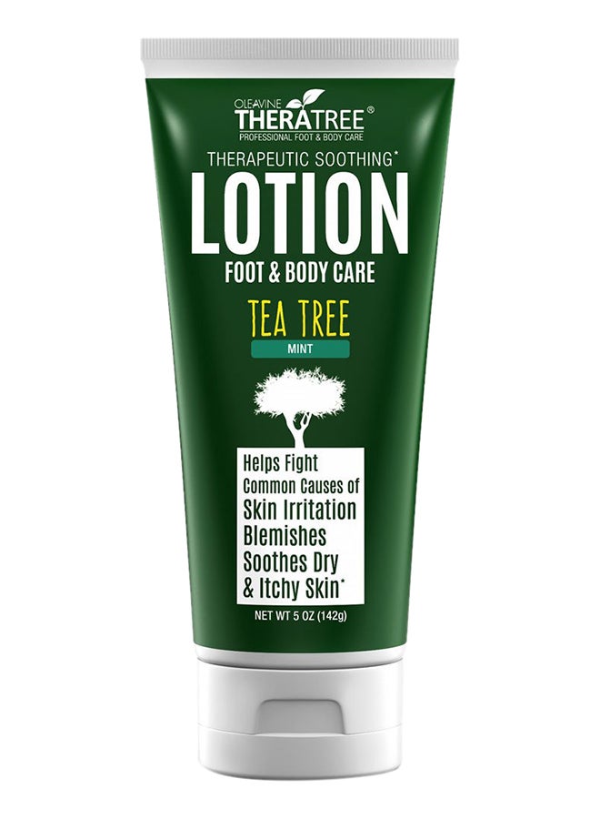 Oleavine - Tea Tree Mint Foot And Body Oil Lotion With Neem Oil - Image 1