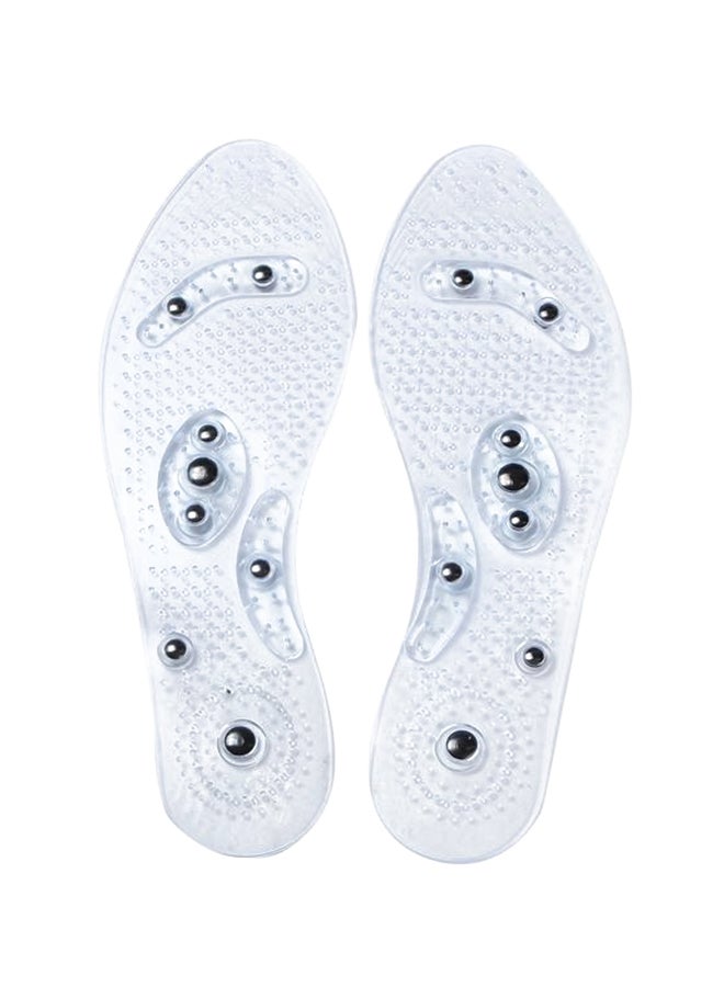 AxeBon Magnetic Massage Insole Pair Clear  - Image 2
