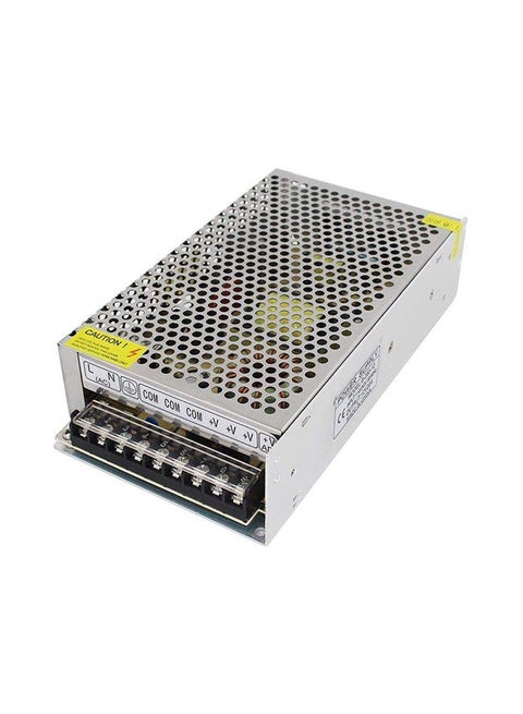 5A 60W Power Source Switch Adapter Silver