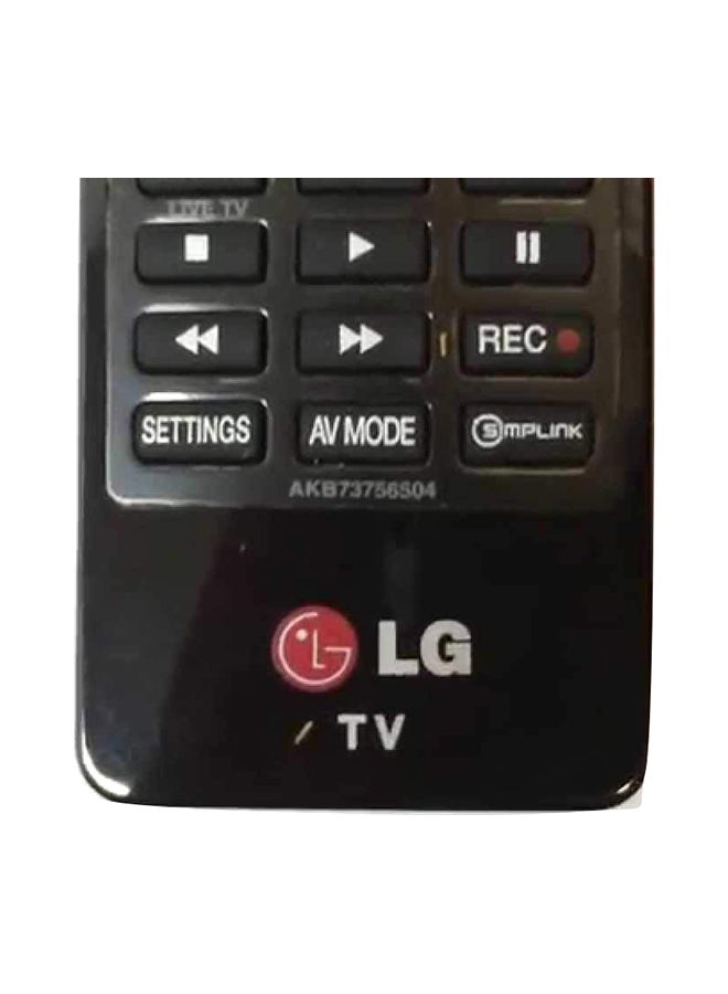 LG - 3D Tv Remote Control Black - Image 1