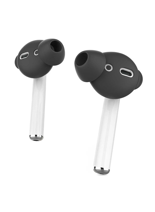 PROMATE Anti-Slip Sporty Earbuds For AirPods Black  - Image 1