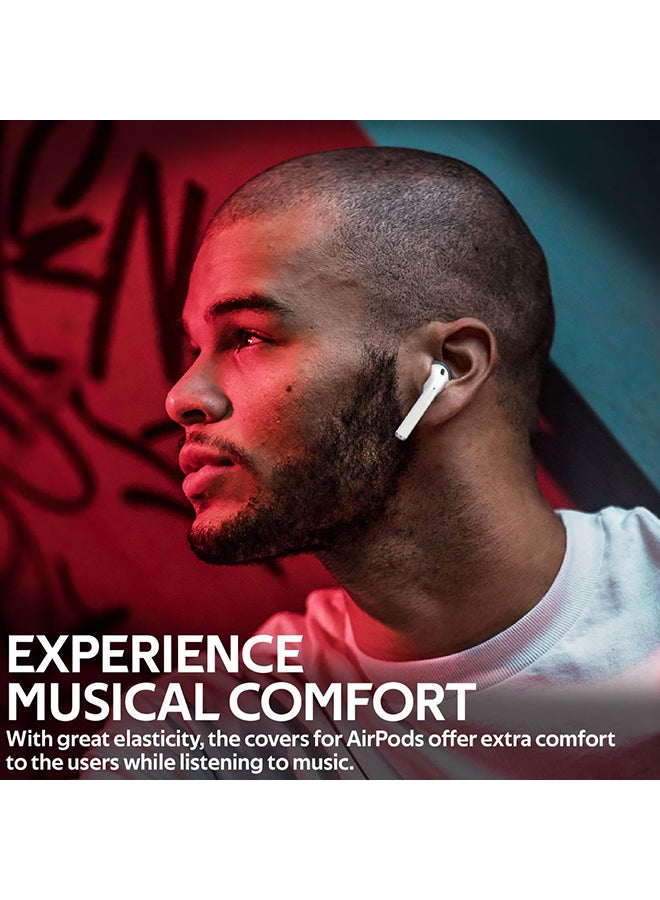 PROMATE Anti-Slip Sporty Earbuds For AirPods Black  - Image 3