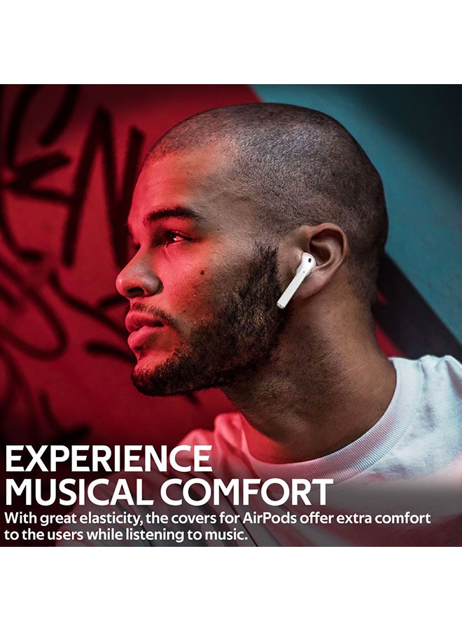 PROMATE - Anti-Slip Sporty Earbuds For AirPods Pink - Image 1