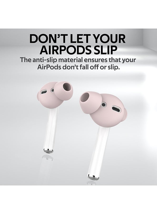 PROMATE - Anti-Slip Sporty Earbuds For AirPods Pink - Image 1