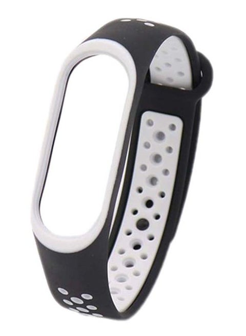 Replacement Wrist Strap For Xiaomi Mi Band 3/4 Black/White