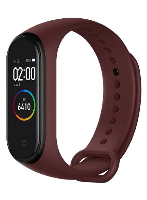 Mi Band 4 Waterproof Fitness Tracker Wine Red