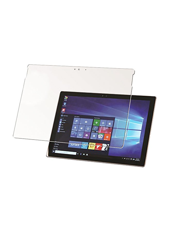 بانزرجلاس لاصقة حماية للشاشة من الزجاج المقوى لجهاز مايكروسوفت سيرفس برو 4/ برو 5/ برو 6 شفاف - Image 1