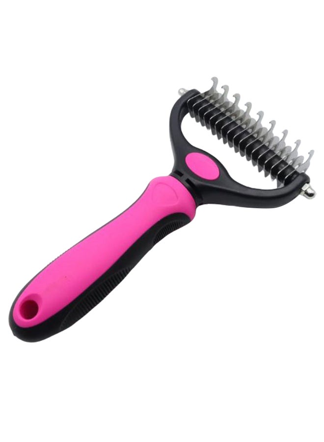 مشط لإزالة شعر الحيوانات الأليفة أسود/وردي 17.5 x 10.3Ø³Ù†ØªÙŠÙ…ØªØ±