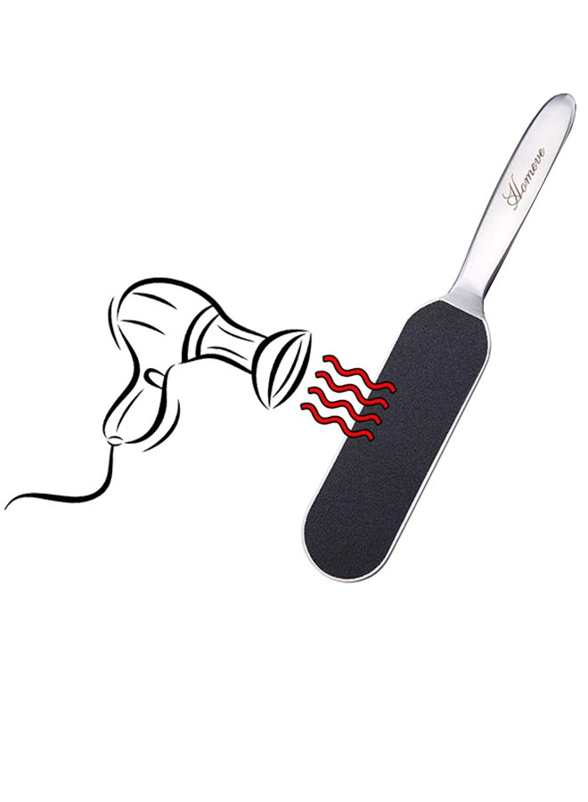 Homeve 20-Piece Professional Pedicure Foot File Pad Set Black - Image 3