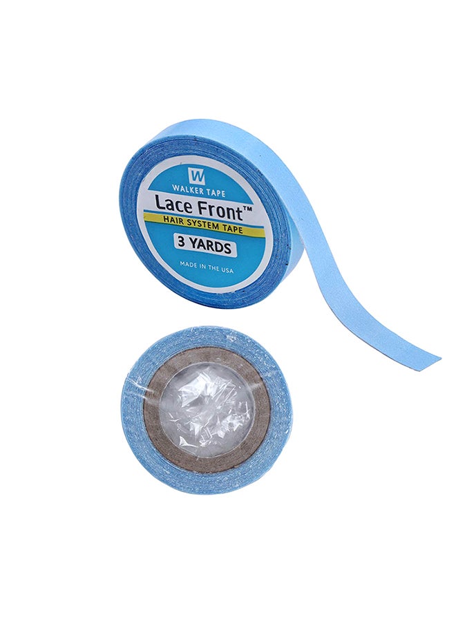 fani - 2-Piece Double Sided Adhesive Roll Sticky Tape Set Blue 3yard - Image 1