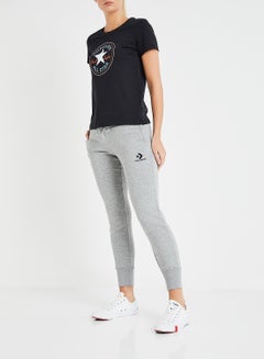 CONVERSE Star Chevron Embroidered Joggers Grey  - Image 2