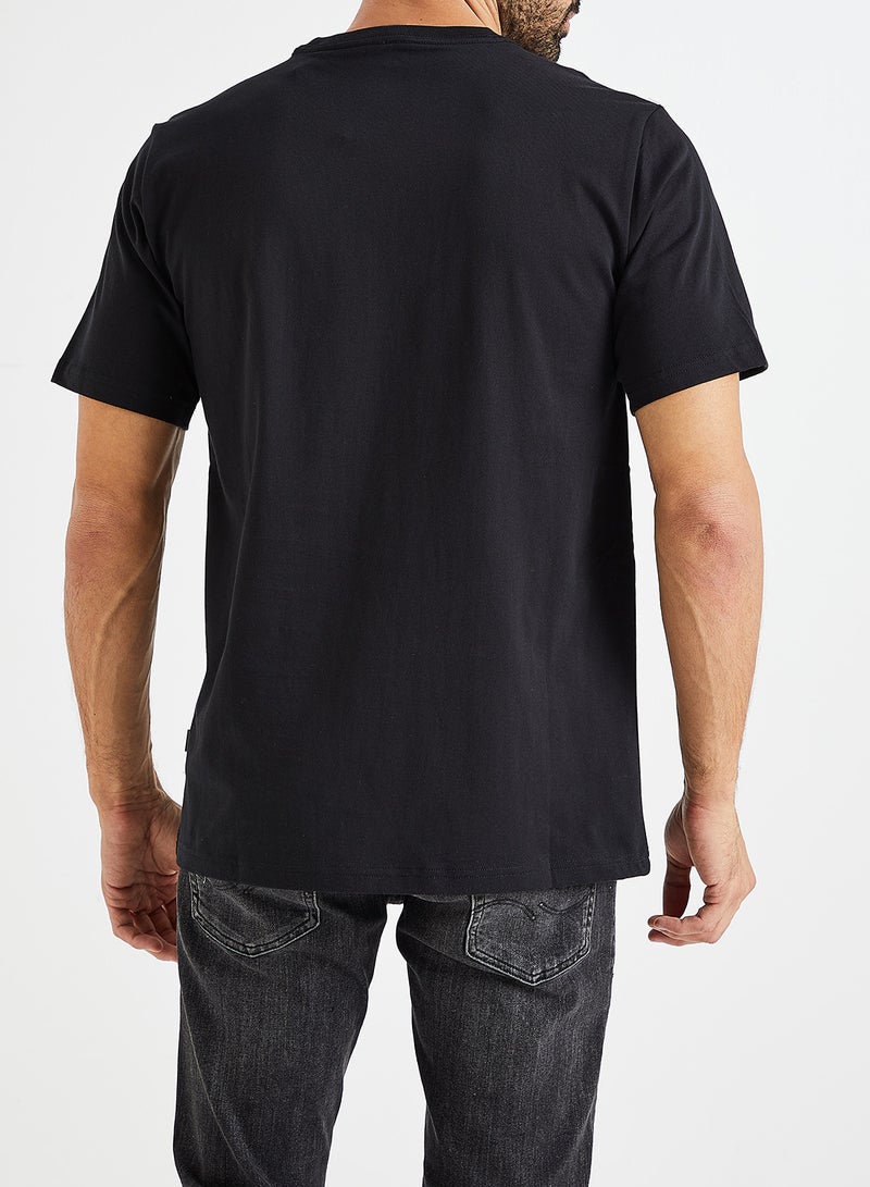 CONVERSE All Star Print T-Shirt Black  - Image 2