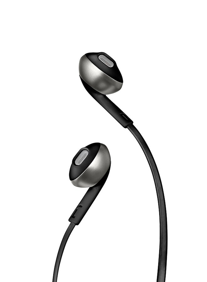 JBL - T205 Stereo Wired In-Ear Earphone Black - Image 1