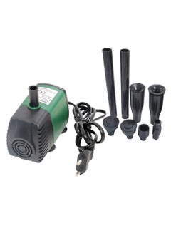 Generic Mini Submersible Fountain Pump With Nozzles Black/Green  - Image 1