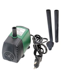 Generic Mini Submersible Fountain Pump With Nozzles Black/Green  - Image 2