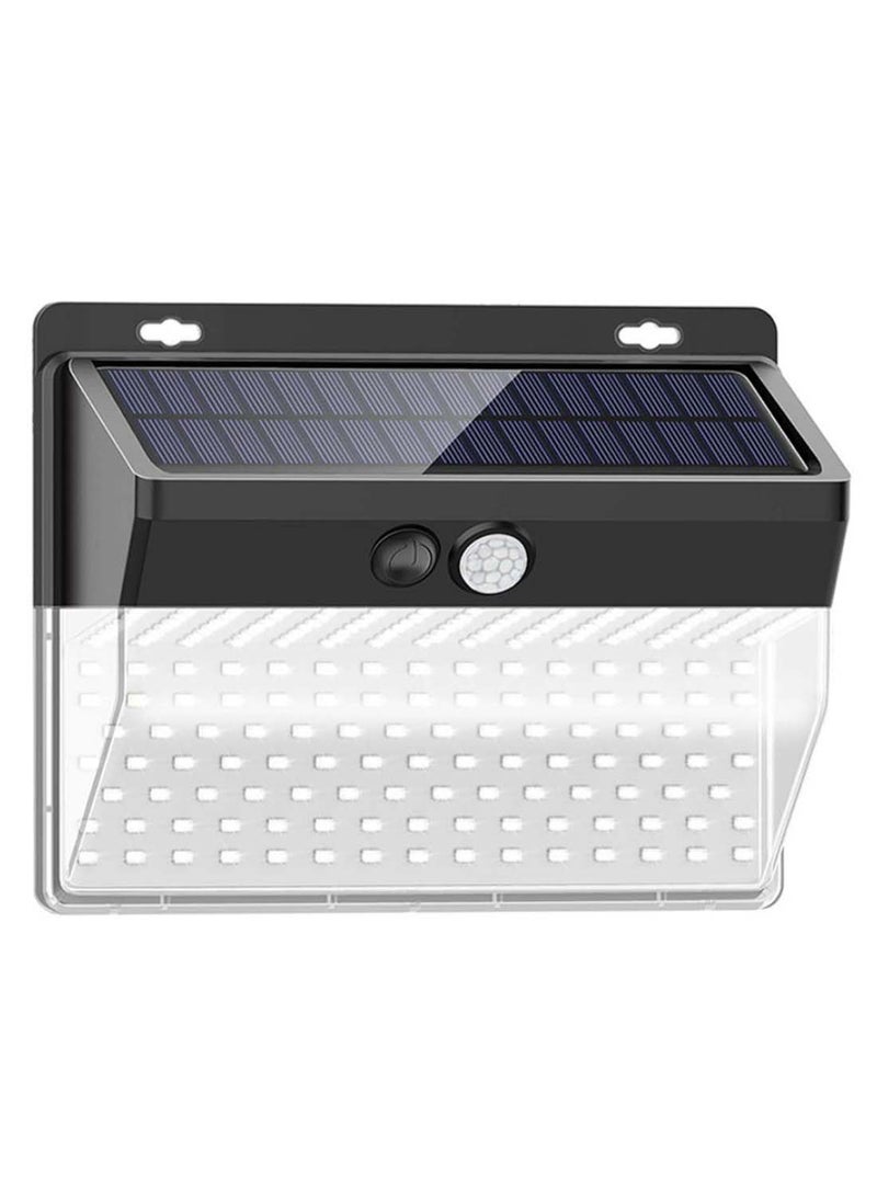 مصباح LED يعمل بالطاقة الشمسية للأماكن الخارجية أسود/أزرق/أبيض - Image 1