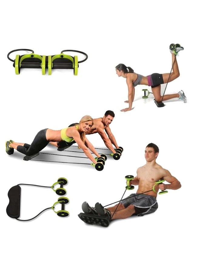 Jeecoo - Waist Slimming Exercise Pull Rope Abdominal Roller - Image 1