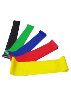 Kanteen Store 5-Piece Yoga Exercise Band Set With Storage Bag  - Image 3
