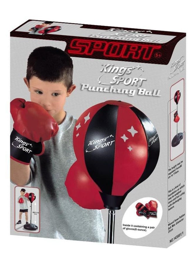 King Sport Junior Inflatable Boxing Training Set - Image 2