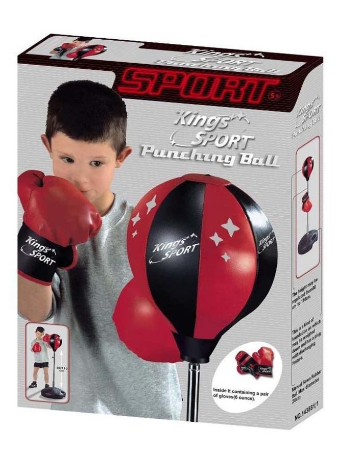 King Sport Junior Inflatable Boxing Training Set - Image 2