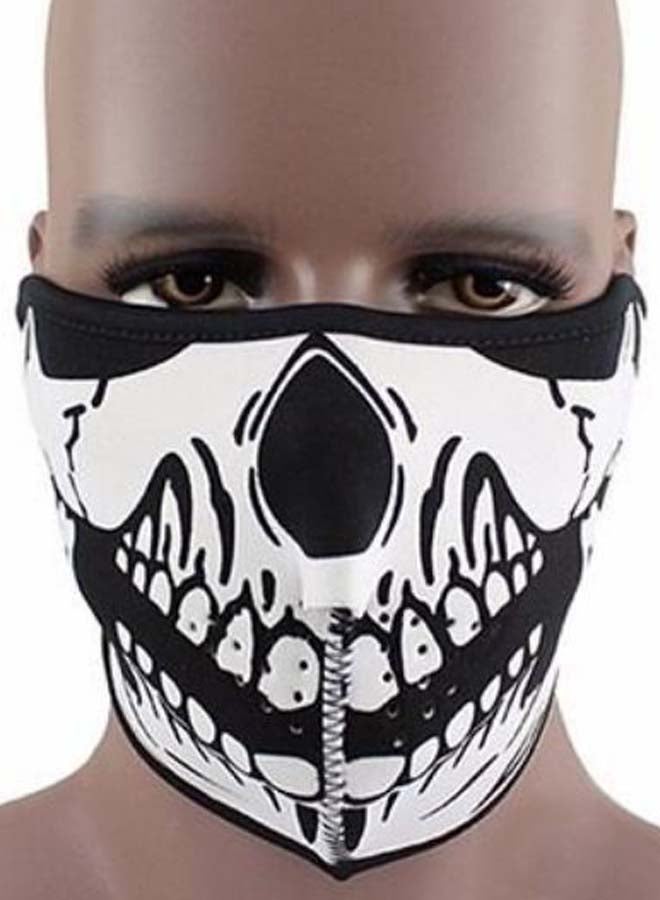 Generic Skull Printed Half-Face Mask - Image 2