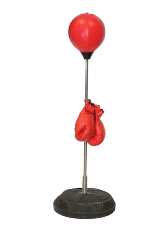 Base Stand Boxing Punch Bag With Gloves - Image 1
