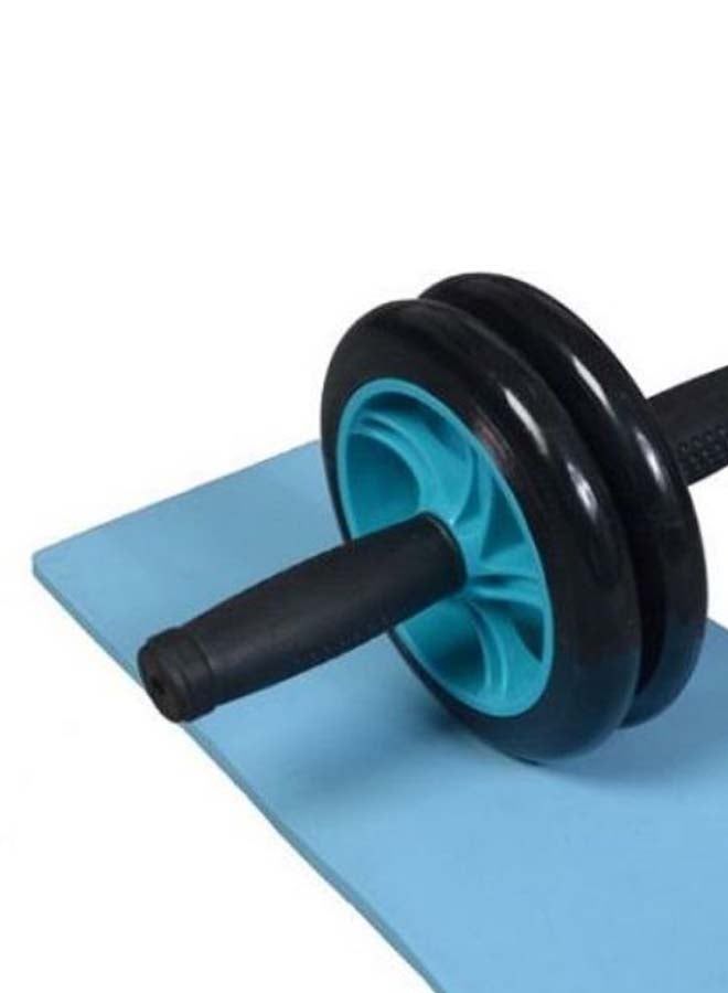AB Dual-Wheel Exercise Roller With Knee Pad - Image 2