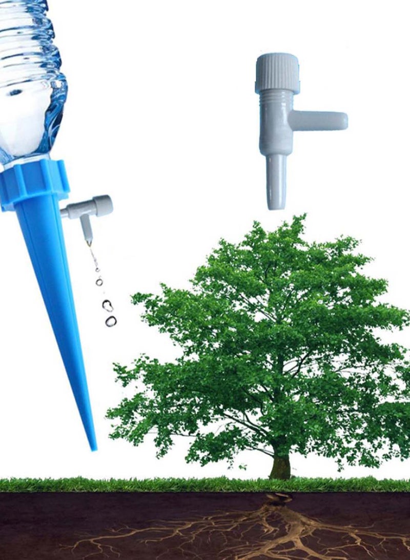Generic 6-Piece Automatic Plant Waterer Device Irrigation Dripper Set Green/Blue  - Image 2