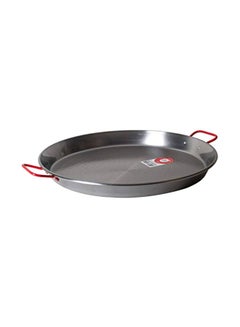 Steel Paella Pan Silver 50centimeter