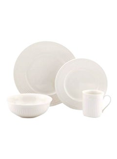 Mikasa 4-Piece Place Setting Set White  - Image 1