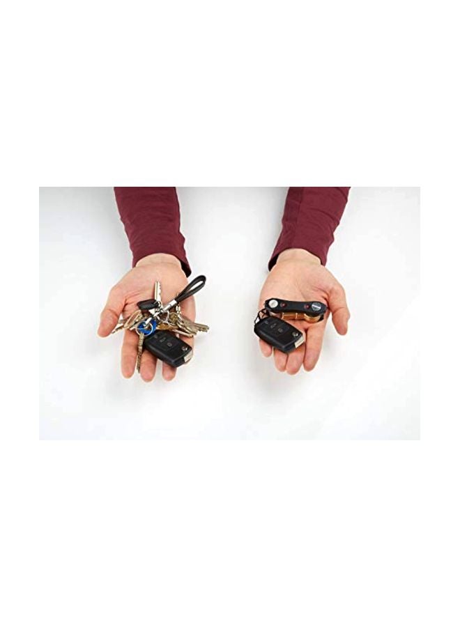 Key Ninja - LED-Build In Bottle Opener Black/Silver - Image 1