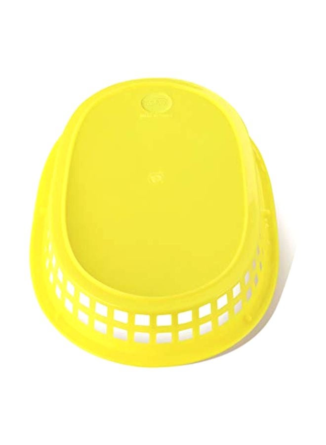 New Star Foodservice Set Of 12 Fast Food Baskets Yellow 10.5x7inch  - Image 4