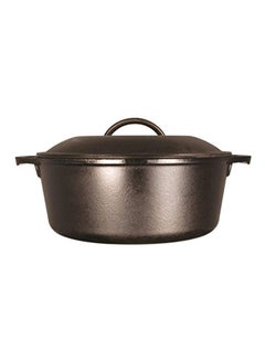 LODGE Cast Iron Dutch Oven Black  - Image 2