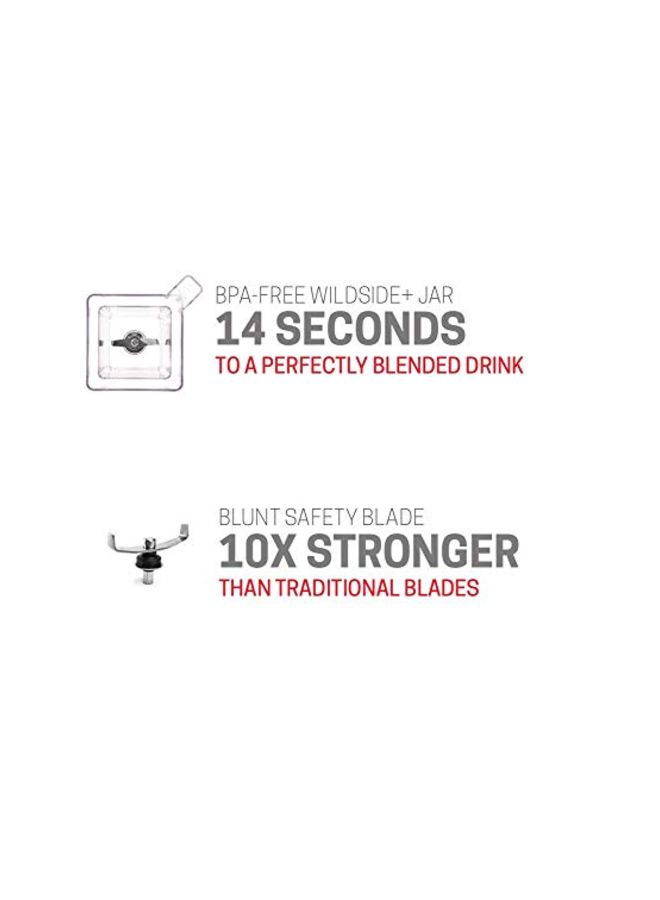 Blendtec Replacement Blender Jar Clear/Black - Image 4