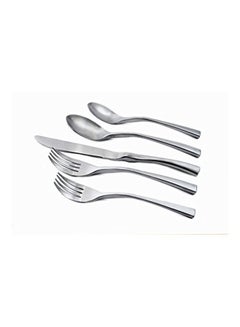 Knork 20-Piece Flatware Set Matte Silver  - Image 2