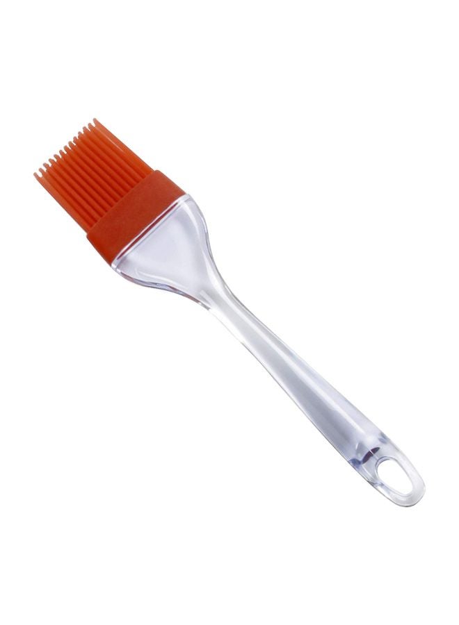 Norpro Silicone Basting Brush Orange/Clear 23x5cx2cm  - Image 1