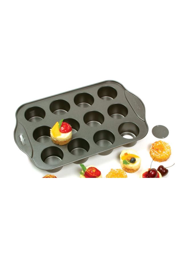 Norpro 12-Cavity Cheesecake Mould Grey 12inch  - Image 3