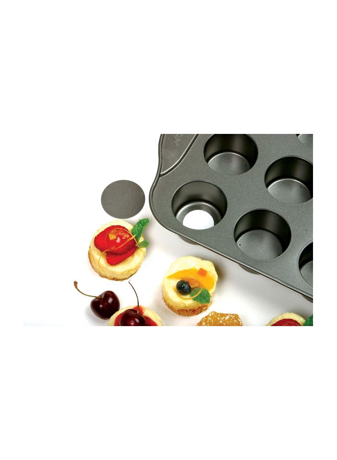 Norpro 12-Cavity Cheesecake Mould Grey 12inch  - Image 4