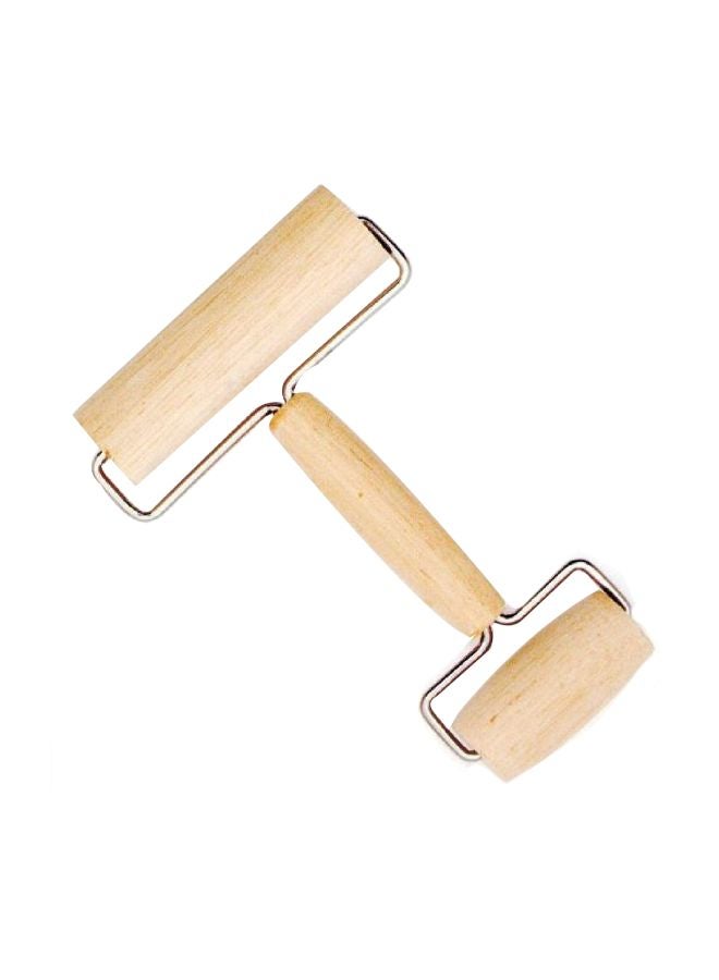 Wooden Pizza Roller Multicolour One Size - Image 1